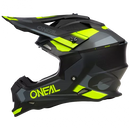 МОТОКРОС КАСКА O’NEAL 2SERIES SPYDE V.23 BLACK/GRAY/NEON YELLOW - Avtozona