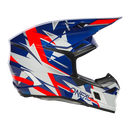 Мотокрос каска O’NEAL 3SERIES RIDE BLUE/WHITE/RED V.24 - Avtozona