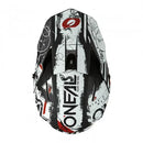 Мотокрос каска O’NEAL 3SERIES SCARZ V.22 BLACK/WHITE/RED - Avtozona