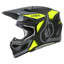 МОТОКРОС КАСКА O’NEAL 3SERIES VISION BLACK/NEON YELLOW/GRAY V.24 - Avtozona