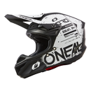 Мотокрос каска O’NEAL 5SERIES SCARZ BLACK/WHITE V.24 - Avtozona