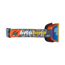 Мотокрос очила B-20 STRAIN V.22 GRAY/ORANGE - RADIUM RED - Avtozona