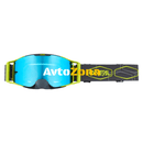 Мотокрос очила O`NEAL B-30 HEXX V.22 GRAY/NEON YELLOW - RADIUM BLUE - Avtozona
