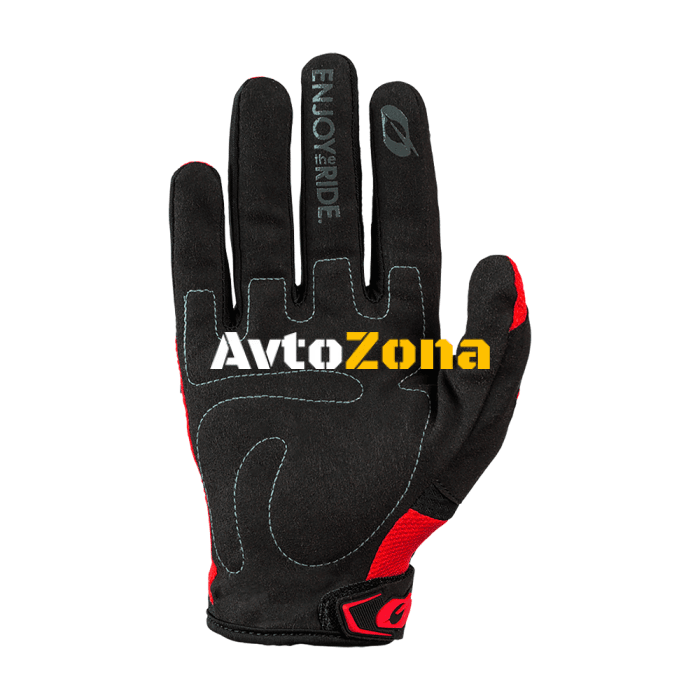 Мотокрос ръкавици O’NEAL ELEMENT RED/BLACK 2021 - Avtozona