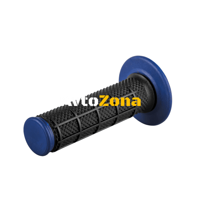 МОТОКРОС РЪКОХВАТКИ MX GRIP DIAMOND DUAL BLACK/BLUE 800 - Avtozona