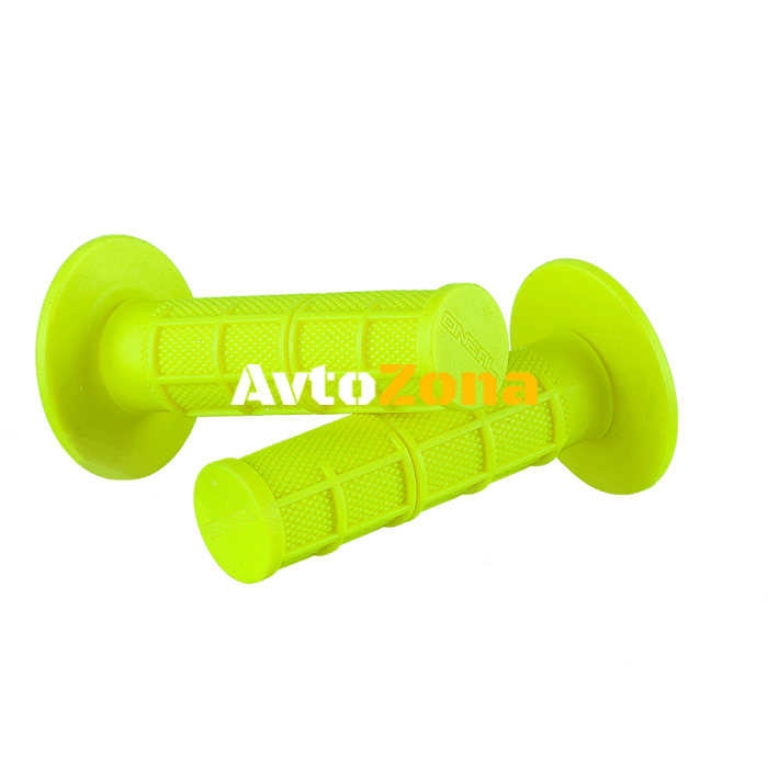 МОТОКРОС РЪКОХВАТКИ MX GRIP WAFFLE NEON YELLOW 706 - Avtozona