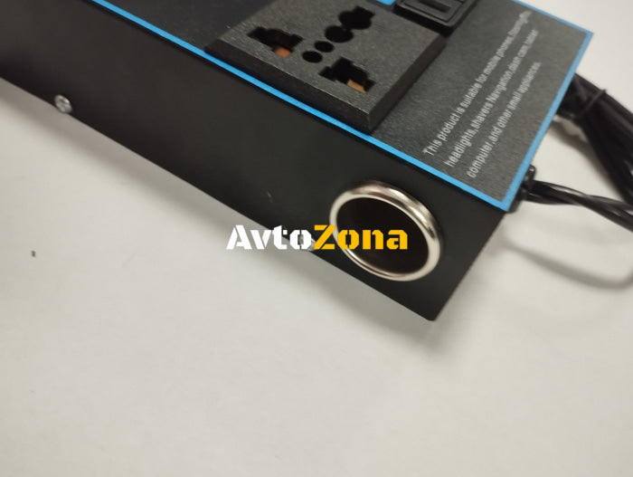 Мултифункционален Инвертор преобразувател на напрежение от 12V на 220V - 1600W - Avtozona