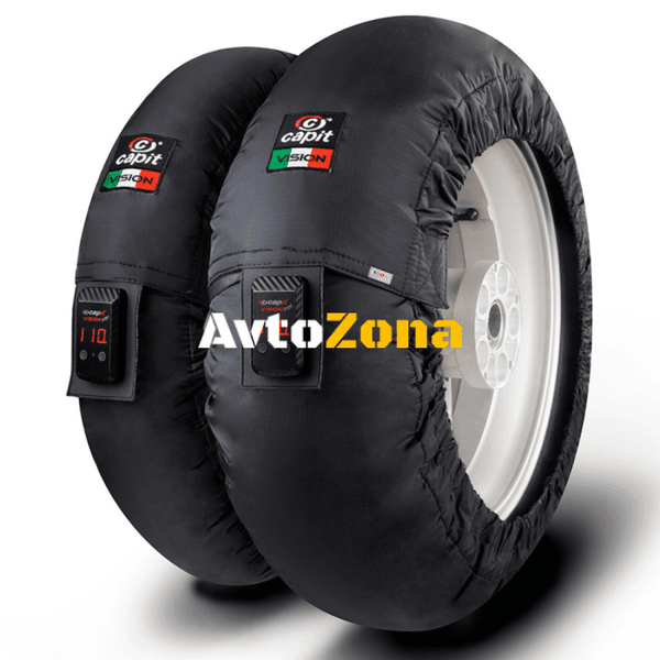 Нагреватели за гуми CAPIT SUPREMA VISION BLACK - M/XXL - Avtozona