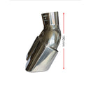 Двоен накрайник за ауспух с правоъгълна форма