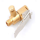 Накрайник за помпане на гуми с лесно отключване и заключване към вентила подходящ за маркуч с диаметър 8мм - Avtozona