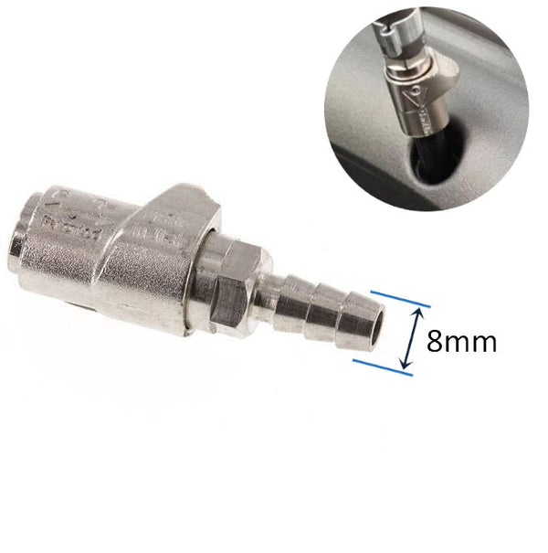 Накрайник за помпане на гуми с лесно заключване и отключване към вентила Ø 8мм - Avtozona