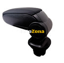 Подлакътник за Mini Cooper R55/R56/R57 2006–2015 – Черна кожа - Avtozona