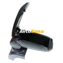 Нов Подлакътник Барче за автомобил за Vw Фолксваген Golf Голф 5 6 Jetta Джета 2005 - 2011 с черно текстилно покритие - Avtozona