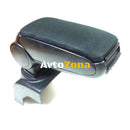 Нов Подлакътник Барче за автомобил за Vw Фолксваген Golf Голф 5 6 Jetta Джета 2005 - 2011 с черно текстилно покритие - Avtozona