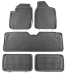 Гумени стелки Rezaw-Plast за Ford Galaxy (1995-2006 / 2006-2010) Сиви / 7 места / Тип леген