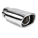 Овален хромиран накрайник за ауспух