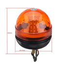 LED ЛЕД Аварийна Сигнална Лампа Маяк Буркан Оранжева Жълта 12V - 24V за трактори комбайни репатраци снегорини аварийни автомобили и др.