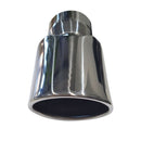 Хромиран накрайник за ауспух със скоба