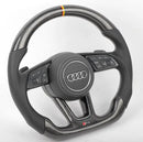 Персонализиран волан за автомобил от карбонови влакна подходящ за Audi A3 A4 A5 A6 A7 Q5 Q7 Q8 - Avtozona