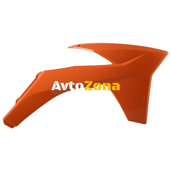 Пластмасови капаци за радиатор Polisport КТМ SX / SX-F / EXC / EXC-F / XC / XC-F KTM Orange OEM Color - Avtozona