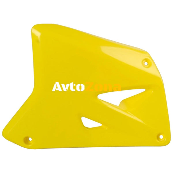 Пластмасови капаци за радиатор Polisport Suzuki RM85 - 2002-21 Yellow OEM Color - Avtozona