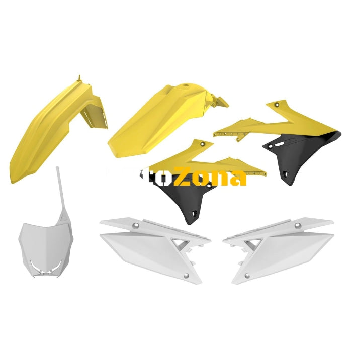 Пластмасов MX кит Polisport за Suzuki RMZ250 -2019-21 / RMZ450 2018-21 OEM Color - Avtozona