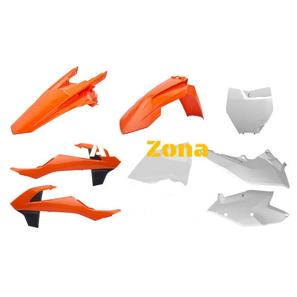 Пластмасов MX Replica кит POLISPORT за KTM SX/ SX-F/ XC-F OEM Color 18 - Avtozona