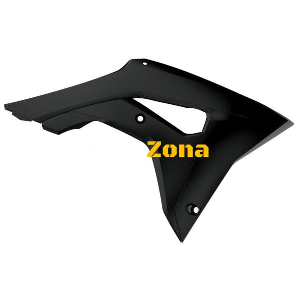 Пластмасови капаци за радиатор Polisport HONDA CRF450R - 2021 BLACK - Avtozona