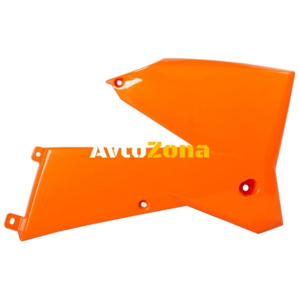 Пластмасови капаци за радиатор Polisport КТМ SX / SX-F / EXC / EXC-F /XC / XC-F / MXC KTM Orange OEM Color - Avtozona