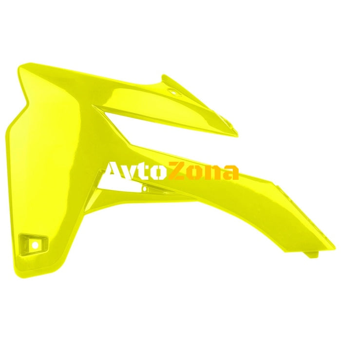 Пластмасови капаци за радиатор Polisport Sherco SE-R/SEF-R - 2013-16 Flo Yellow - Avtozona