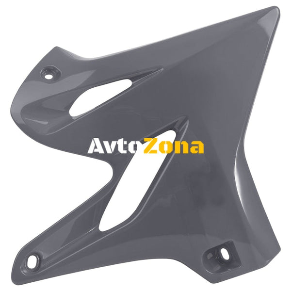Пластмасови капаци за радиатор Polisport Yamaha YZ125/250 - 2015-21 Nardo Grey - Avtozona