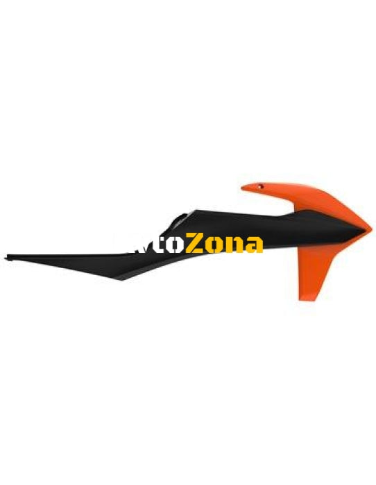 Пластмасови капаци за радиатор Polisport KTM EXC/EXCF/XCW/XCFW OEM Color (21) KTM Orange/Black - Avtozona