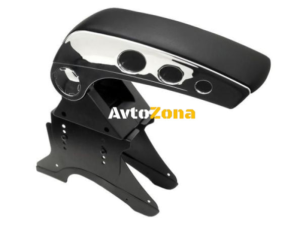 Подлактъник за автомобил Универсален Черен/Хром - Avtozona