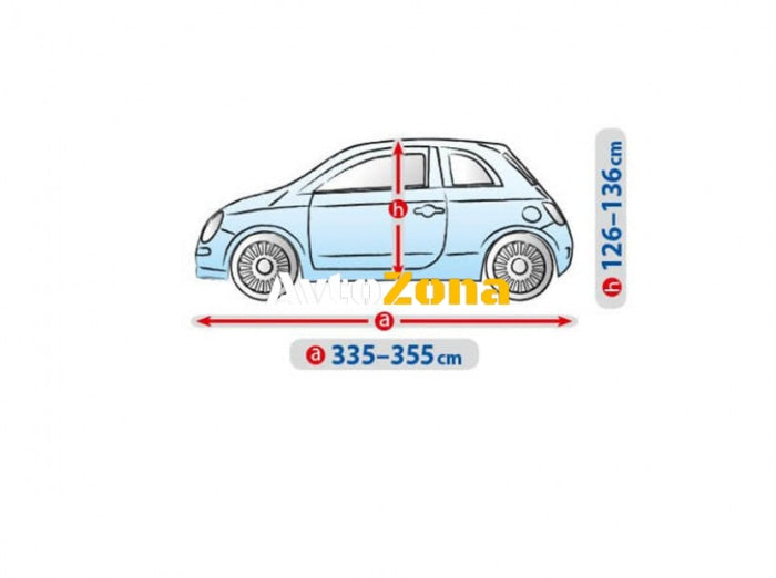 Покривало Kegel Basic garage размер S3 сиво за хечбек - Avtozona