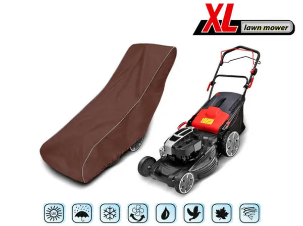 Покривало Kegel Basic Garage за градинска косачка размер XL кафяво - Avtozona