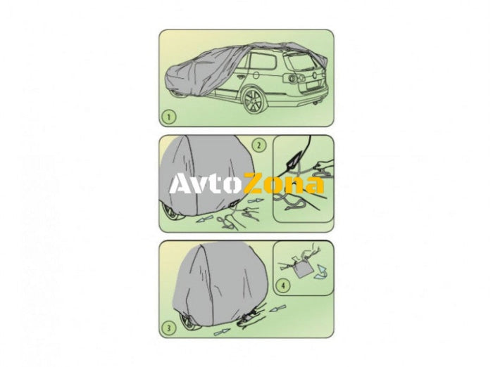 Покривало Kegel Basic размер L сиво за седан - Avtozona