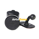 Поставка за телефон за въздуховод с магнит - черен цвят - Avtozona