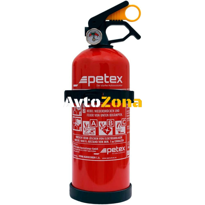 Пожарогасител Petex - 1кг. - Avtozona
