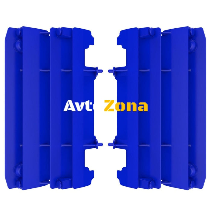 Преден предпазител за радиатор POLISPORT YAMAHA YZ450F (10-13) - BLUE - Avtozona
