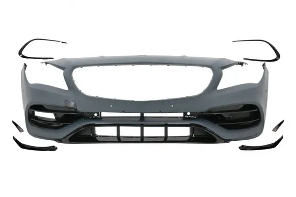 Предна броня за Mercedes W117 X117 CLA (2013-2018) с дизайн CLA 45 Facelift - Avtozona
