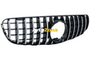 Предна решетка за Mercedes GLC X253 C253 (2015-2018) - Chrome and Black - Avtozona