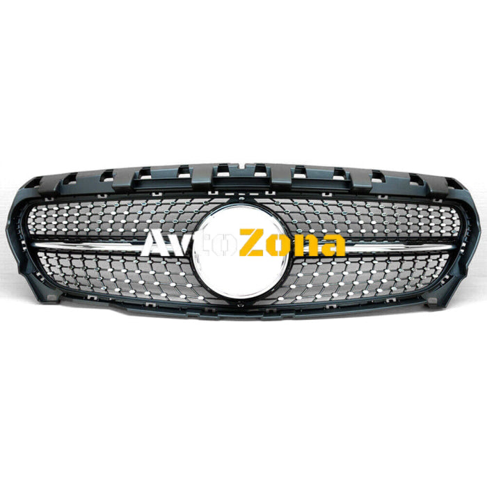 Предна решетка за Mercedes Benz CLA C117 X117 W117 (2013-2016) - Diamond Style - Avtozona