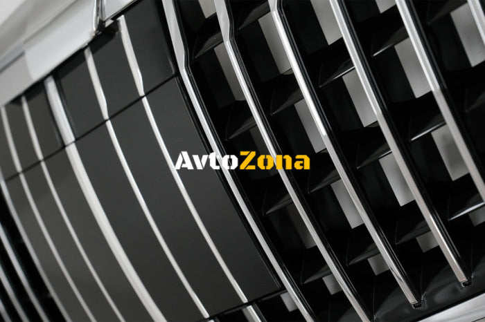 Предна решетка за Mercedes S-Class W222 X222 (2014-2020) Вертикален дизайн Chrome - Avtozona