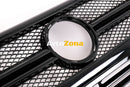 Предна решетка за Mercedes W463 G-Class (1990-2012) Нов дизайн G65 G63 Piano Full Black Edition - Avtozona