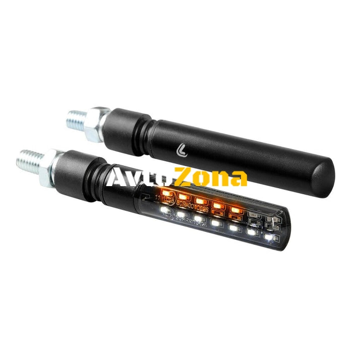 Предни мигачи/светлини Line SQ 12V LED - 90478 - Avtozona