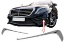 Предни сплитери за предна броня за Mercedes W222 S-Class с дизайн S65 (2013+) Chrome Edition - Avtozona