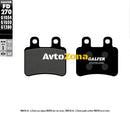 Предни/задни мото накладки Galfer SCOOTER FD270G1050 - Avtozona