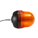 LED ЛЕД Аварийна Сигнална Лампа Маяк Буркан Оранжева Жълта 12V - 24V за трактори комбайни репатраци снегорини аварийни автомобили и др.