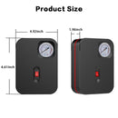 Преносим мини автомобилен въздушен компресор помпа за гуми 12V 100W 150PSI - Avtozona