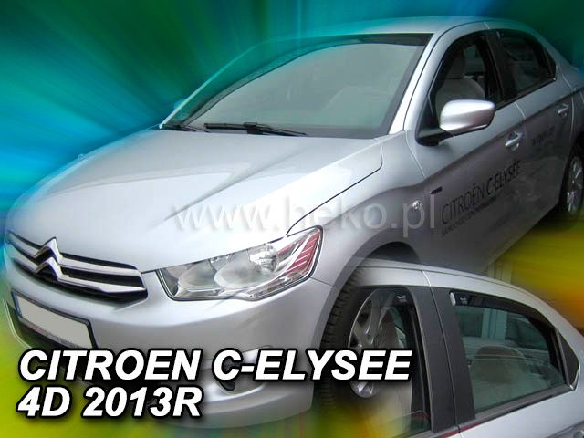 Ветробрани Team HEKO за CITROEN C-ELYSEE (2013 + ) Sedan - 4бр. предни и задни - Avtozona